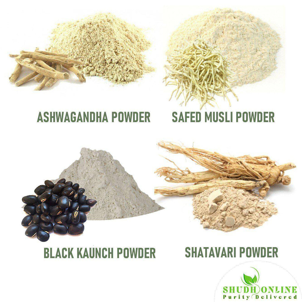 Organic Ashwagandha Safed Musli Shatavari Vidharikand Akarkara Organic Ashwagandha Safed Musli Shatavari Vidharikand Akarkara