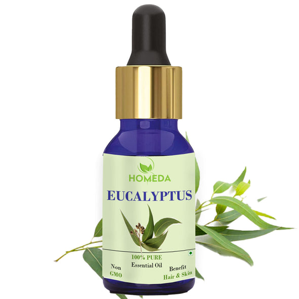 Eucalyptus Oil Essential Oil (Nilgiri Oil) for Cough, Hair, Diffuser, Aromatherapy