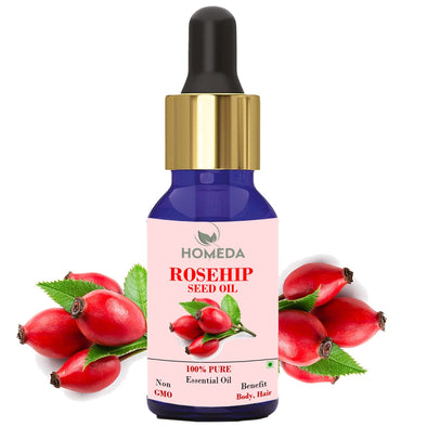 Organic Rosehip Seed Oil for Face, Aromatherapy