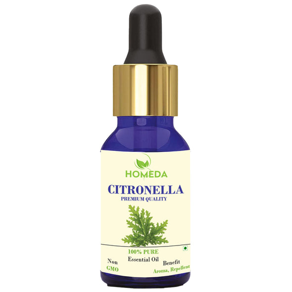 Premium Citronella Oil for Healthy Hair, Oily Skin, Mosquito, Floor Cleaner