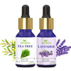 Tea Tree and Lavender Essential Oil for Hair, Diffuser, Sleep, Skin Acne, Face, Body