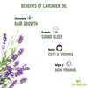 Peppermint and Lavender Essential Oil for Hair Growth, Skin Acne, Face, Body