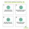 Pure Essential Oil Combo (Pack of 5 - Lavender, Tea Tree, Rosemary, Sweet Orange, Peppermint)