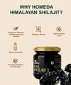 Homeda Pure Himalayan Shilajit Original / Kashmiri Shilajeet Resin Original (शिलाजीत शुद्ध)
