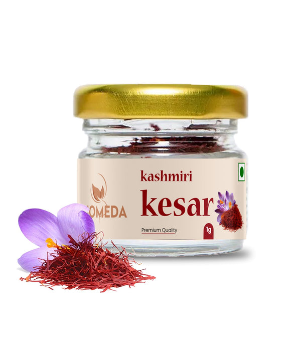 Homeda Kesar Saffron Original | Pure Kashmiri Kumkuma Puvvu, Kungumapoo (Grade A)