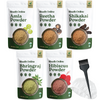 Amla, Reetha, Shikakai, Bhringraj and Hibiscus Combo Powder for Hair Growth (Pack of 5)