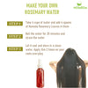 Homeda Rosemary Leaves For Hair Growth with Spray Bottle