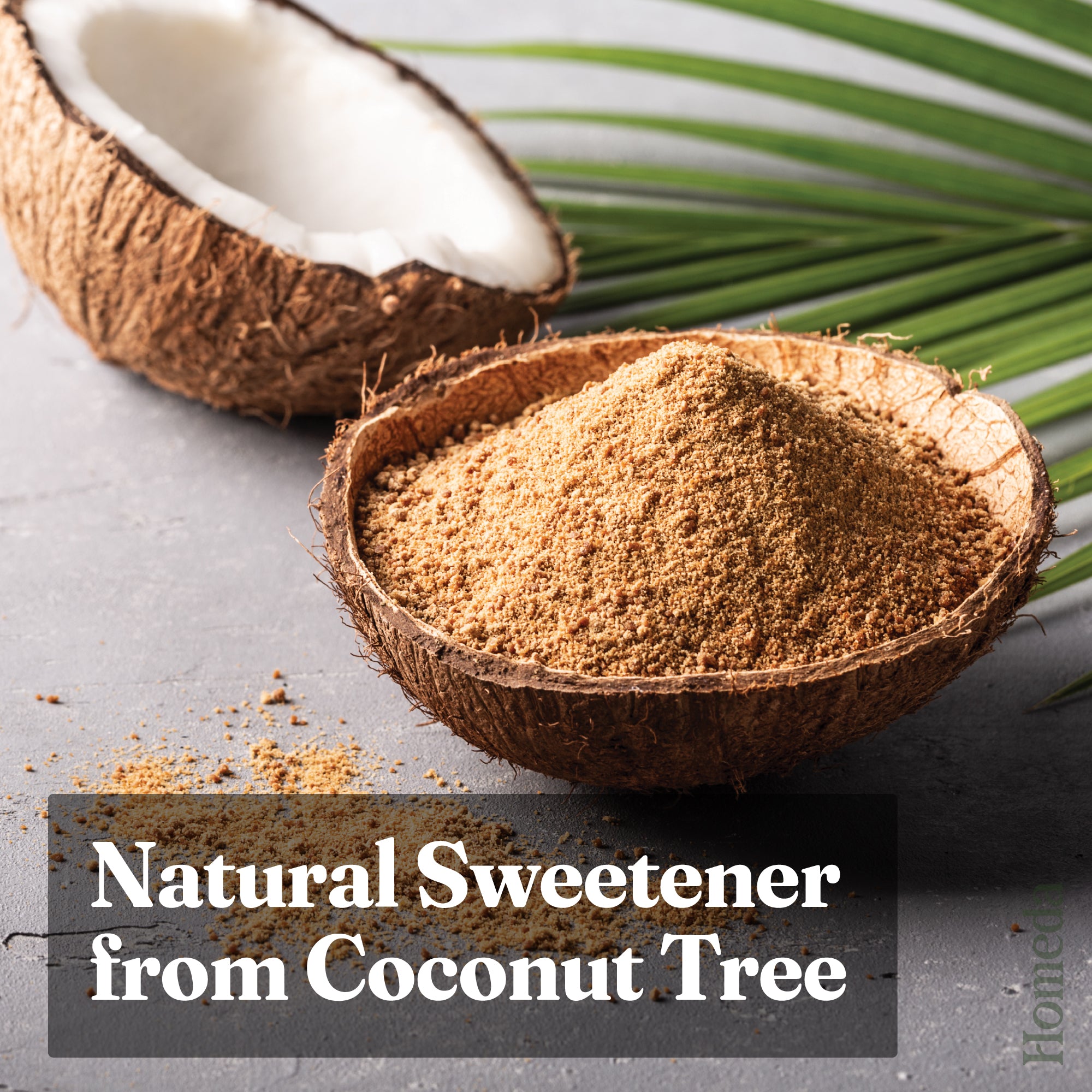 organic coconut palm sugar benefits Homeda Organic Coconut Sugar, Palm Sugar Organic, Natural Sweetener -