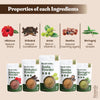 Amla, Reetha, Shikakai, Bhringraj and Hibiscus Combo Powder for Hair Growth (Pack of 5)