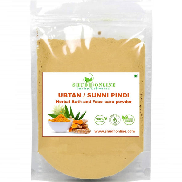 Natural Sunnipindi Powder, Ubtan Powder - Herbal Bath powder