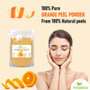 Mulethi Powder and Orange Peel Powder for Skin Whitening, Face, Eating