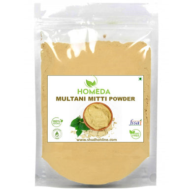 Natural Multani Mitti Powder for Face Pack | Organic Fullers Earth