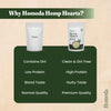 Homeda Hemp Seeds for Eating Organic, Hulled Hemp Hearts, Janapanara