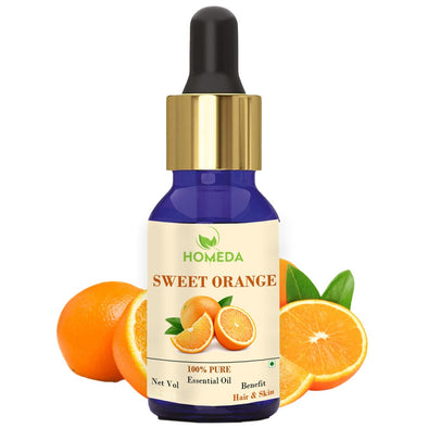 Sweet Orange Essential Oil for Skin, Hair, Body, Face - 100% Pure Aroma