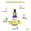 Lemon Essential Oils for Skin and Hair Care | 100% Pure