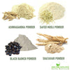 Safed Musli, Ashwagandha, Kaunch, Shatavari Powder Combo - Testosterone Booster - Shudh Online