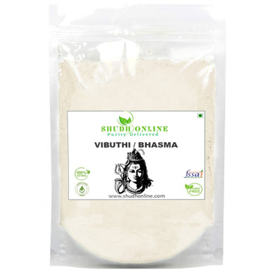 Vibhuti Bhasma, Vibuthi pure powder (Holy ash), Thiruneeru, Shiva Viboothi, Vibhooti, Bibhuti