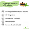 Triphala Churna Powder (Amla, Baheda, Harad 1:1:1), Organic Triphla Churana - Digestion, Weight loss, Hair, Skin - Shudh Online
