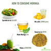 Moringa Leaves Powder Organic, Munagaku, Murungai, Muringayila (Hair growth, Weight loss, Face, Tea)