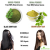 Indigo and Henna Powder Organic for Hair Colour, Avuri and Mehandi combo, Neel Patti, Neelayamari