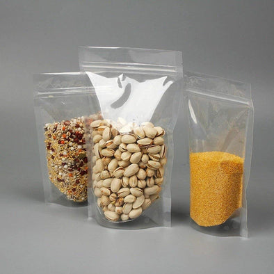 Zip lock pouches online outlet
