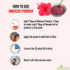 Hibiscus Powder for Hair Growth, Face Pack, Eating (Gudhal ka Phool, Mandaram, Gongura, Mandaram, Arhul)