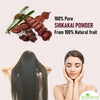 Organic Shikakai Powder for Hair (Natural Hair Pack Conditioner) - Shikai Sikakai Sikhakai Shikhakai