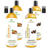 Cold Pressed Castor Oil & Sweet Almond Oil combo for Hair, Skin, Nail, Eyebrow